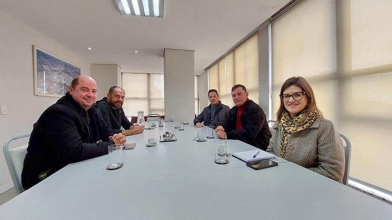 André Rotta, Daniel Daudt, Felipe Feldmann, Daniel Egewarth e Maiara Fangueiro