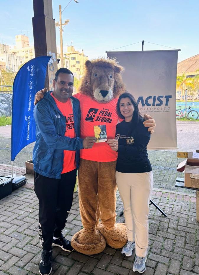 'Leão' do Imposto de Renda participou do evento