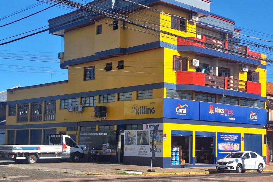 Sede da Sinos Tintas na avenida São Borja